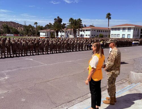 Entrega de 988 kits de útiles de aseo personal en Escuela de Suboficiales